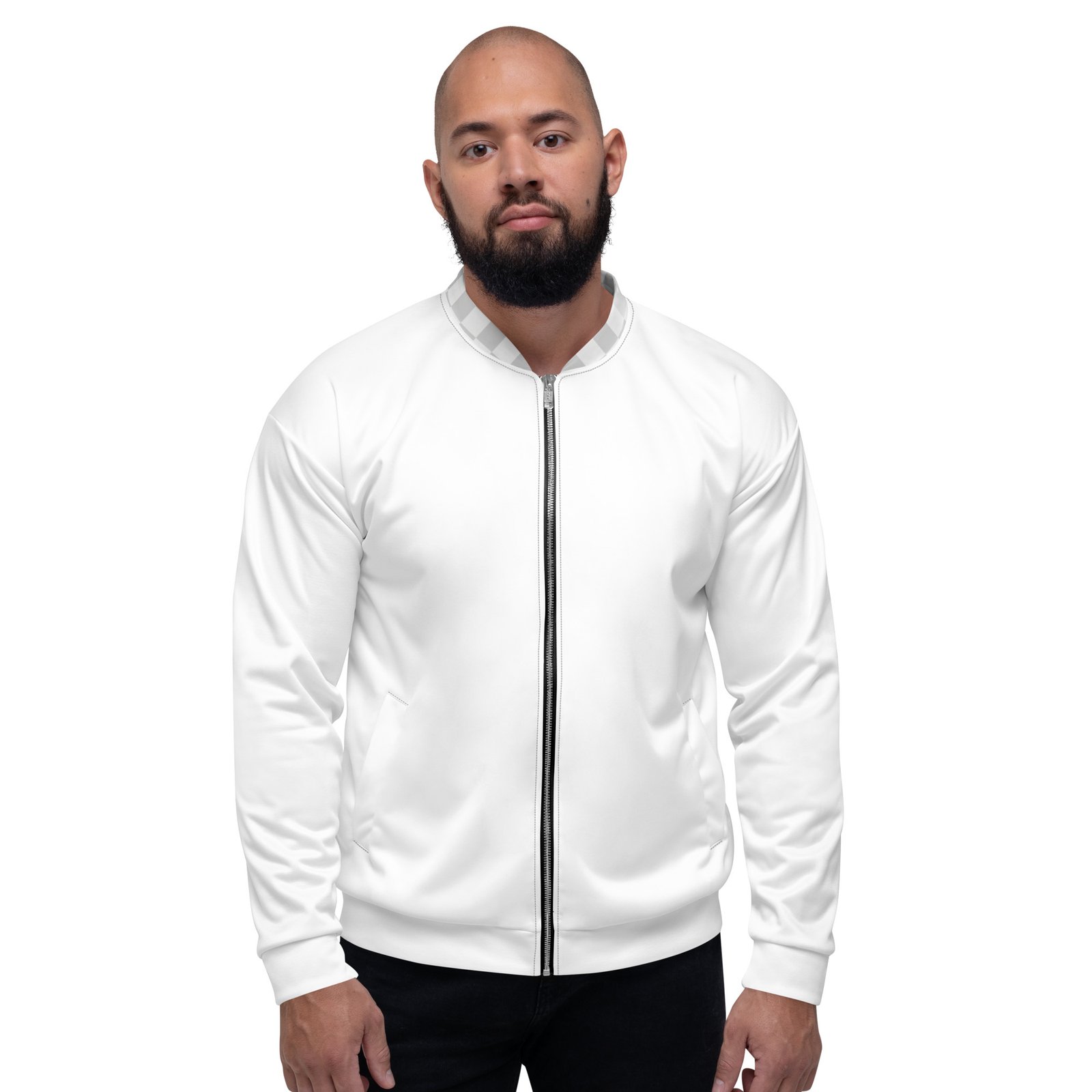 RunFlat Coffee Bomber Jacket – Stelvio Pass Topo - Image 2