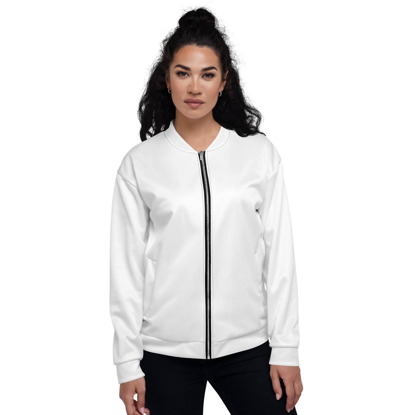 RunFlat Coffee Bomber Jacket – Stelvio Pass All-Over Print - Image 5