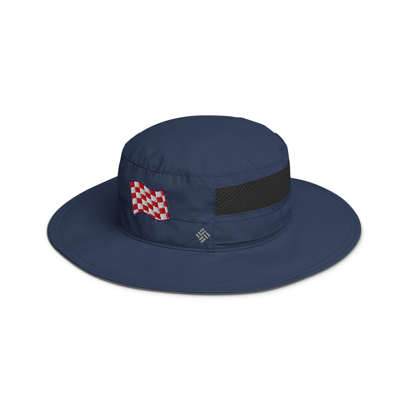 RunFlat Coffee Booney Hat – Checkered Flag - Image 7