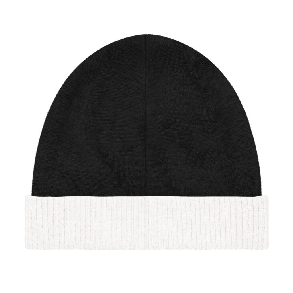 RunFlat Coffee Knitted Beanie – Cafe Racer Crest