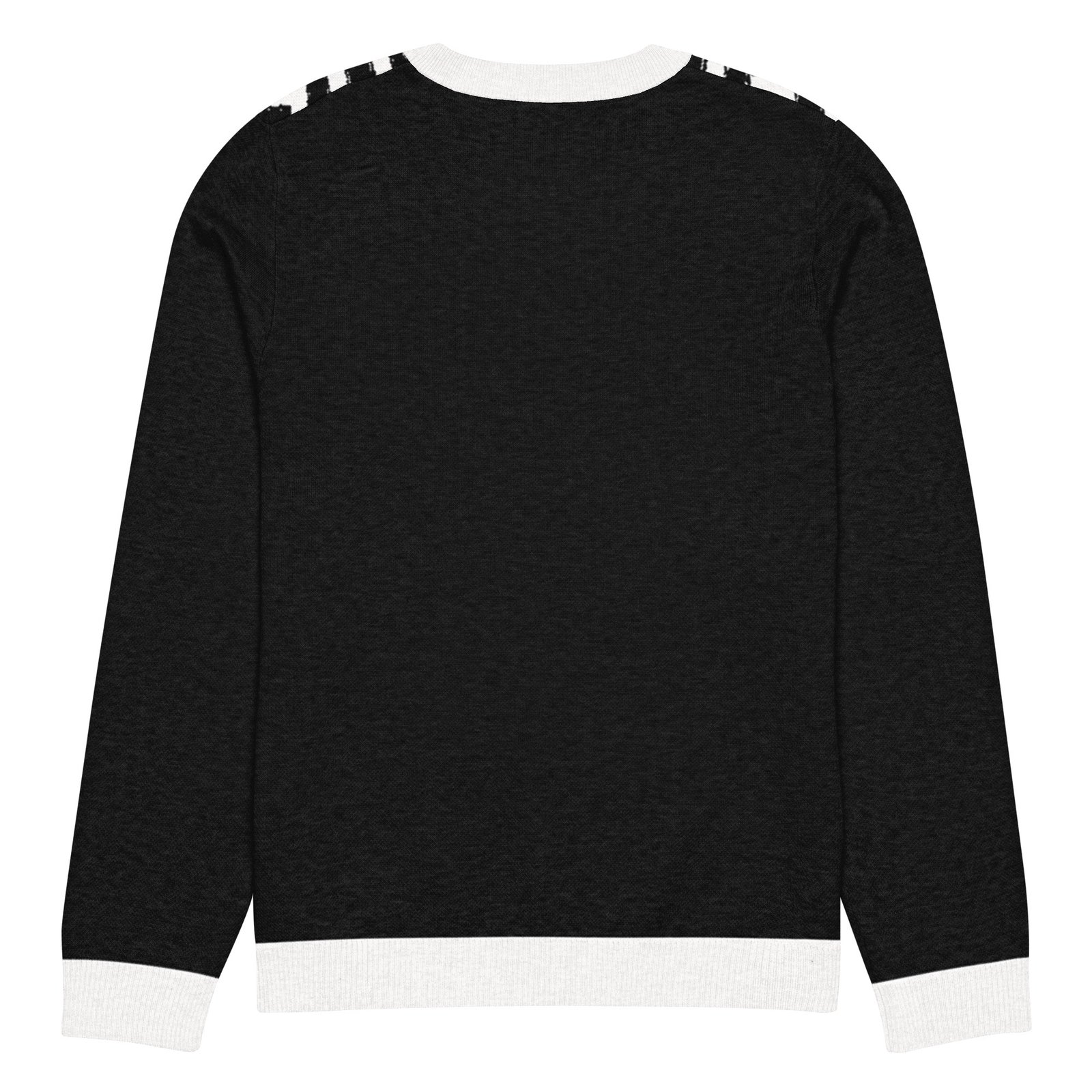 RunFlat Coffee Knitted Crewneck Sweater – Cafe Racer Crest - Image 16