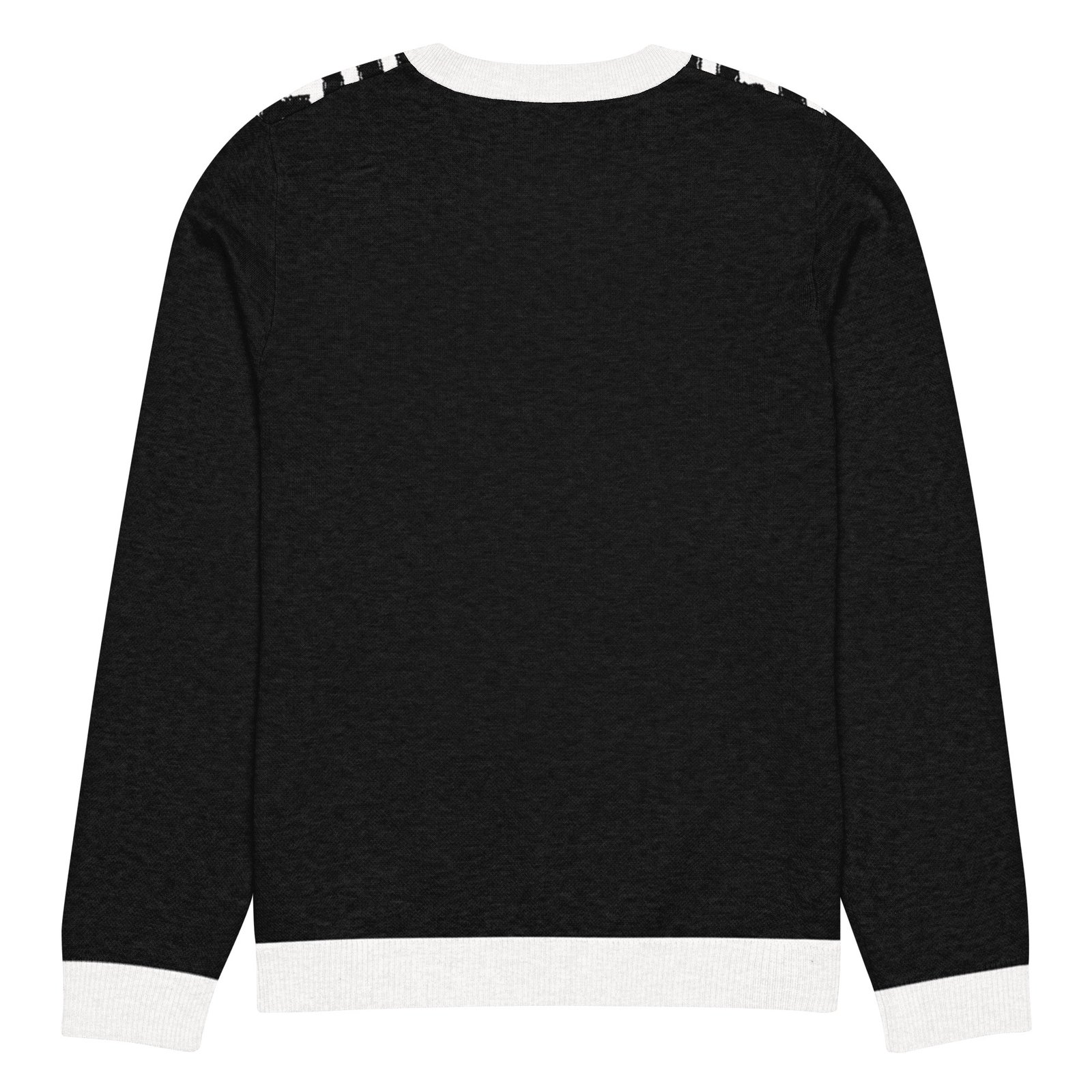 RunFlat Coffee Knitted Crewneck Sweater – Cafe Racer Crest - Image 18