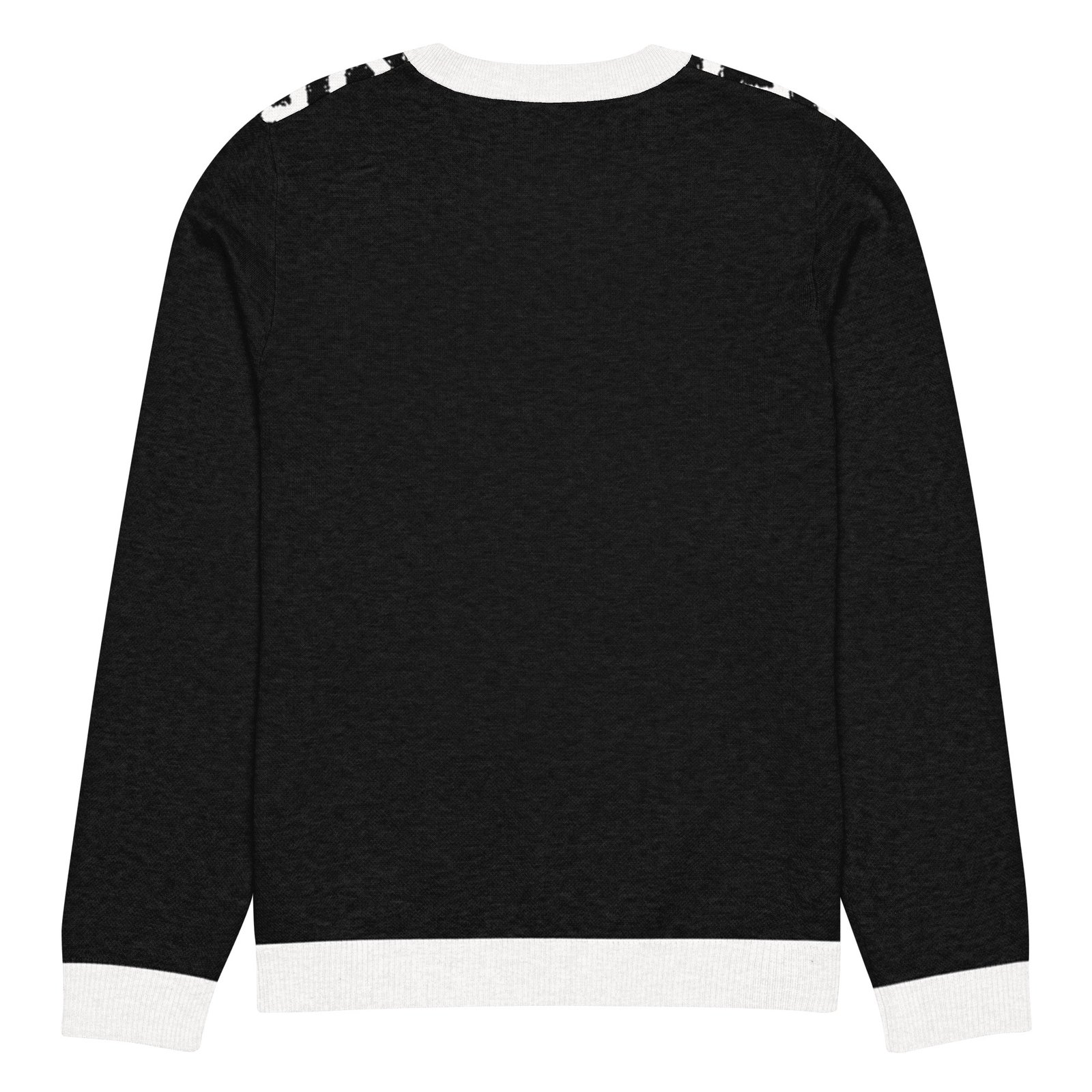 RunFlat Coffee Knitted Crewneck Sweater – Cafe Racer Crest - Image 12