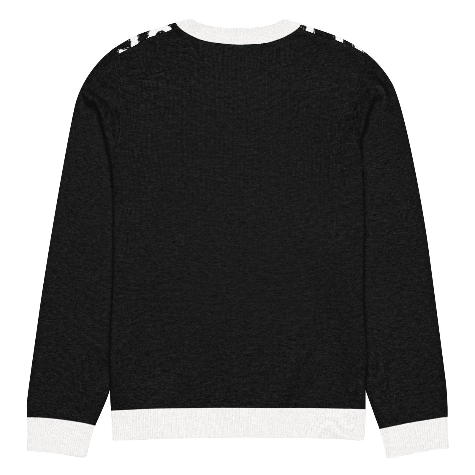 RunFlat Coffee Knitted Crewneck Sweater – Cafe Racer Crest - Image 10